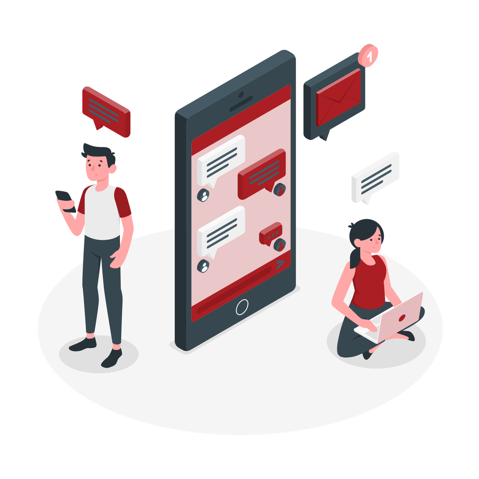 Content illustration