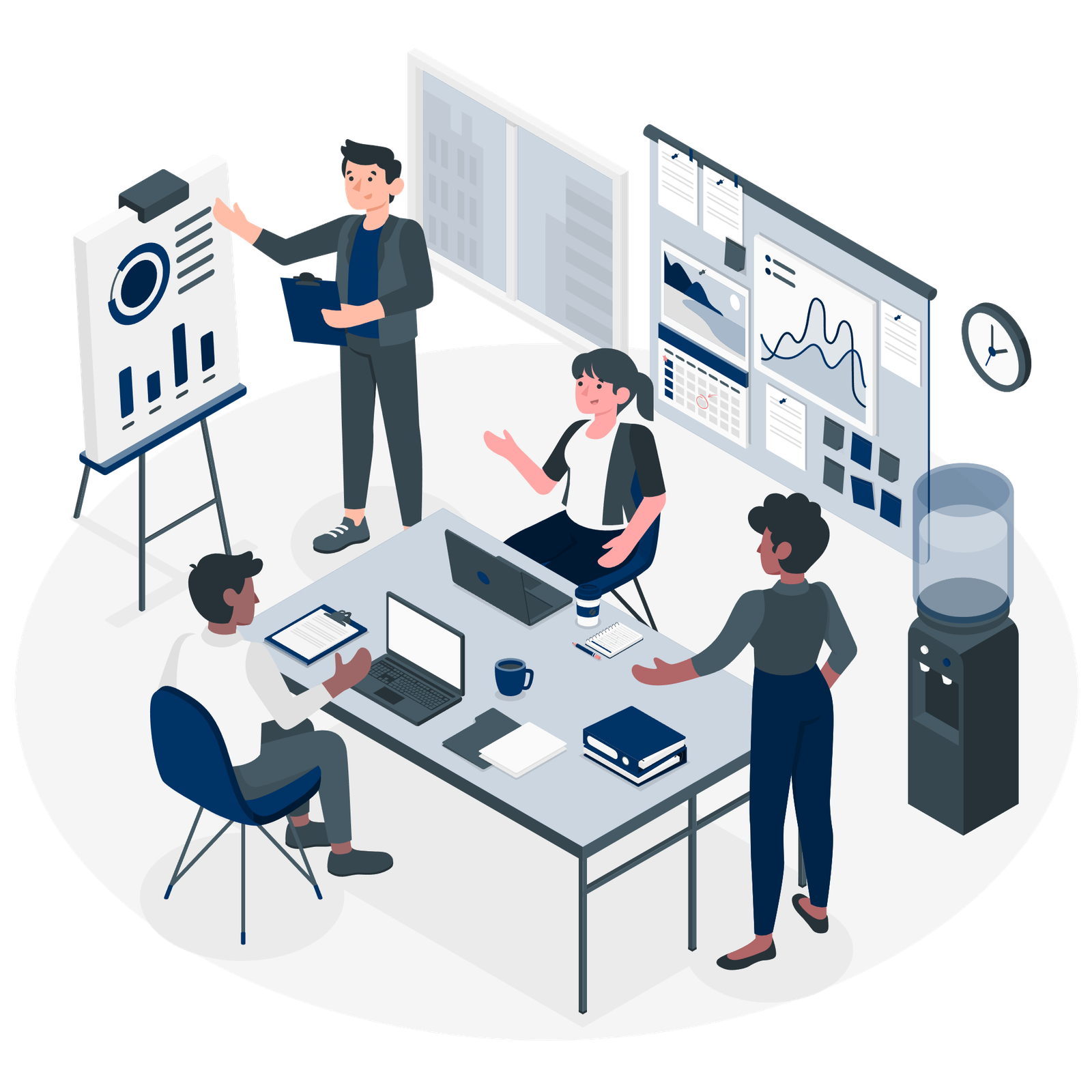 Monitoring illustration