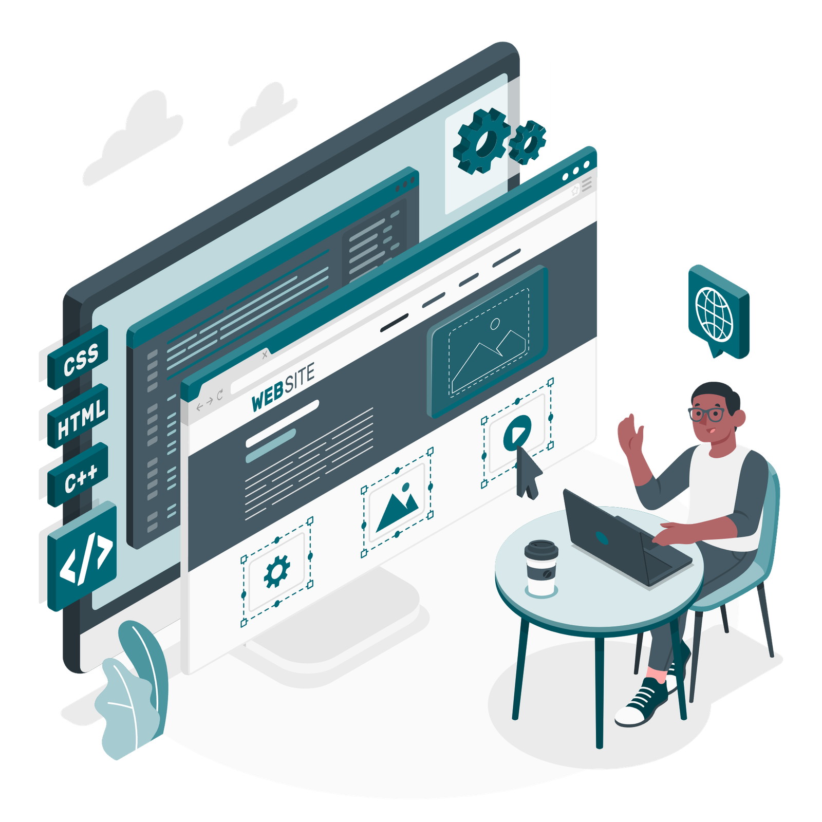 Content illustration